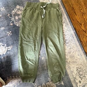 Aerie Green Jogger Pants
